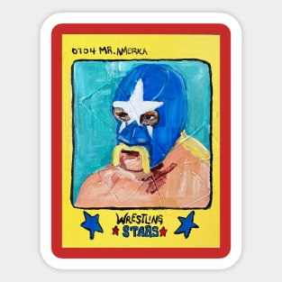 Mr. America Sticker